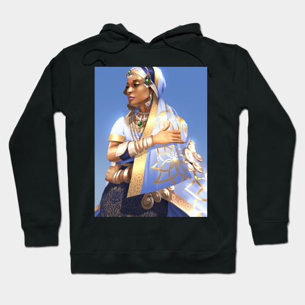 Desert Princess Collection Hoodie by Beckley Art